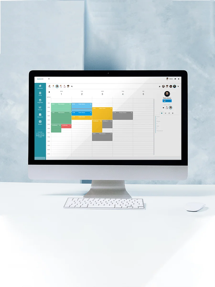La función Citas de pacientes del módulo de software {1}